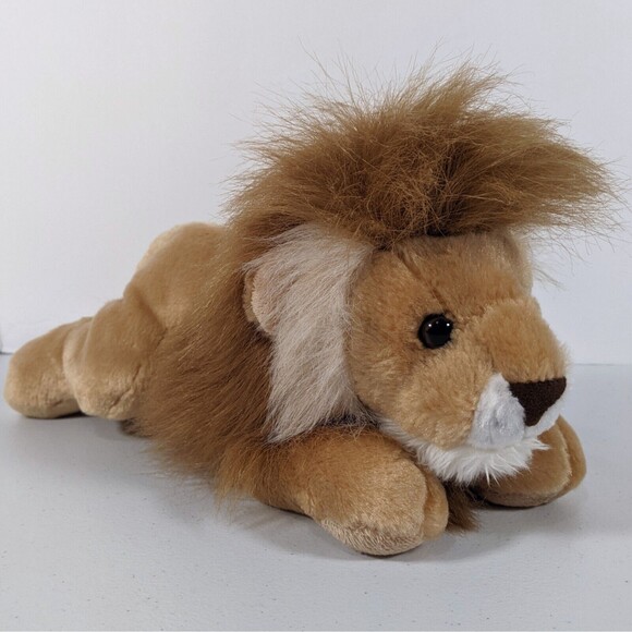 Aurora Lion Plush Flopsie Leonardus 16" Stuffed Animal Toy Realistic Jungle King - Picture 13 of 13